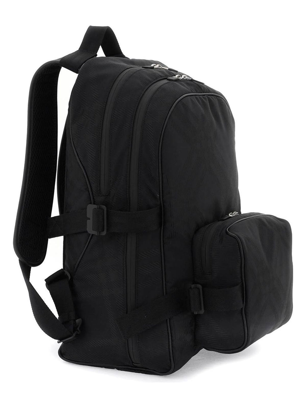 Check Jacquard Backpack