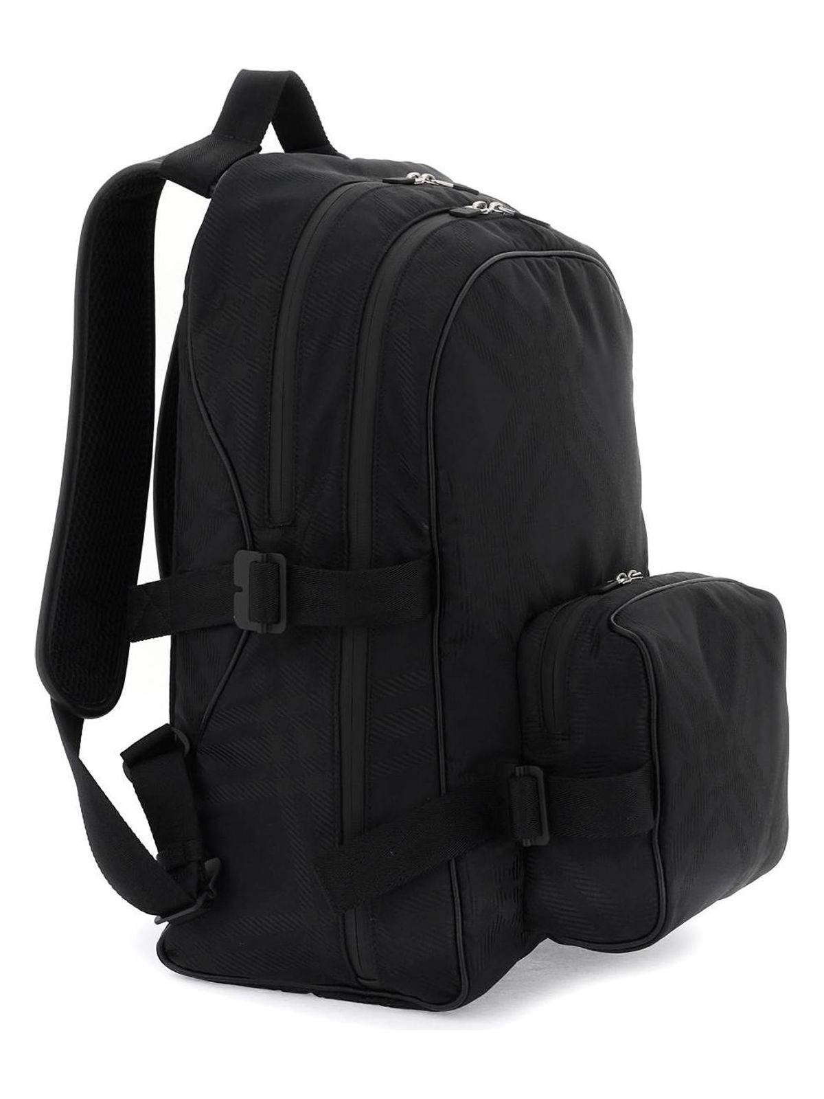 Check Jacquard Backpack