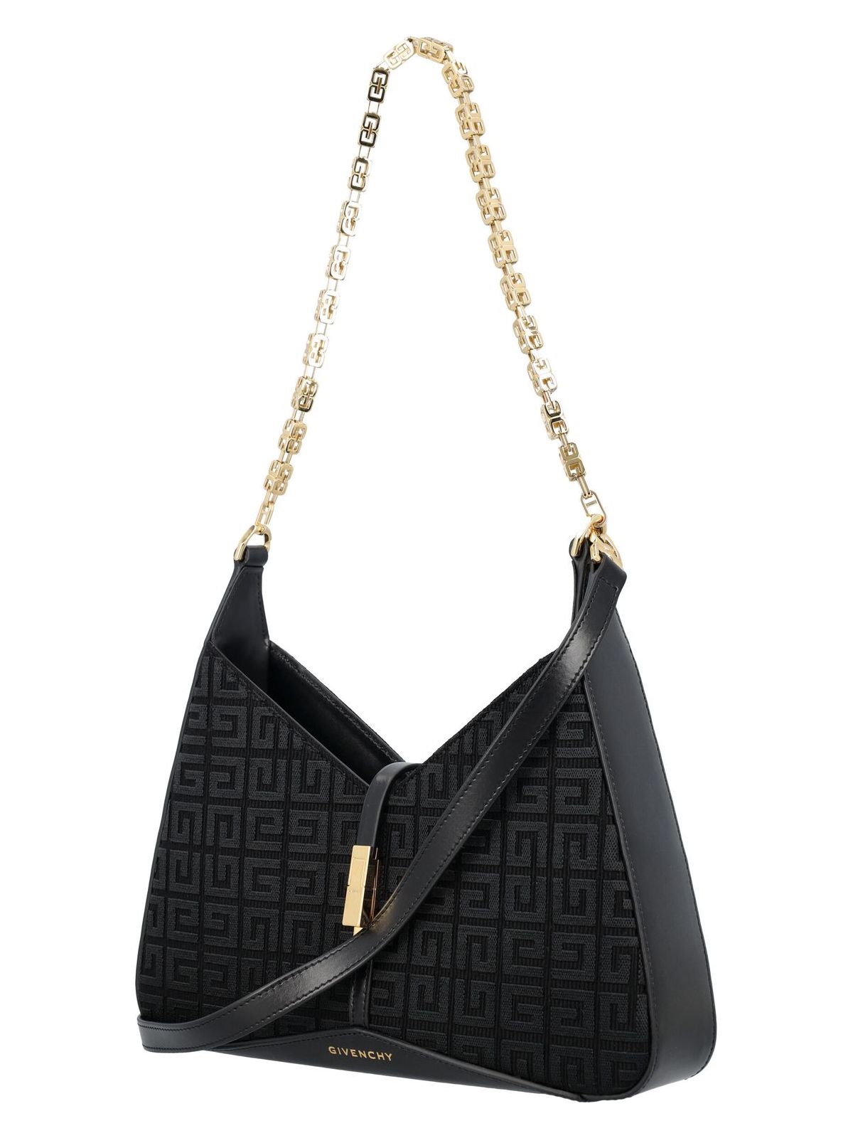 CUT-OUT ZIPPED SMALL BAG