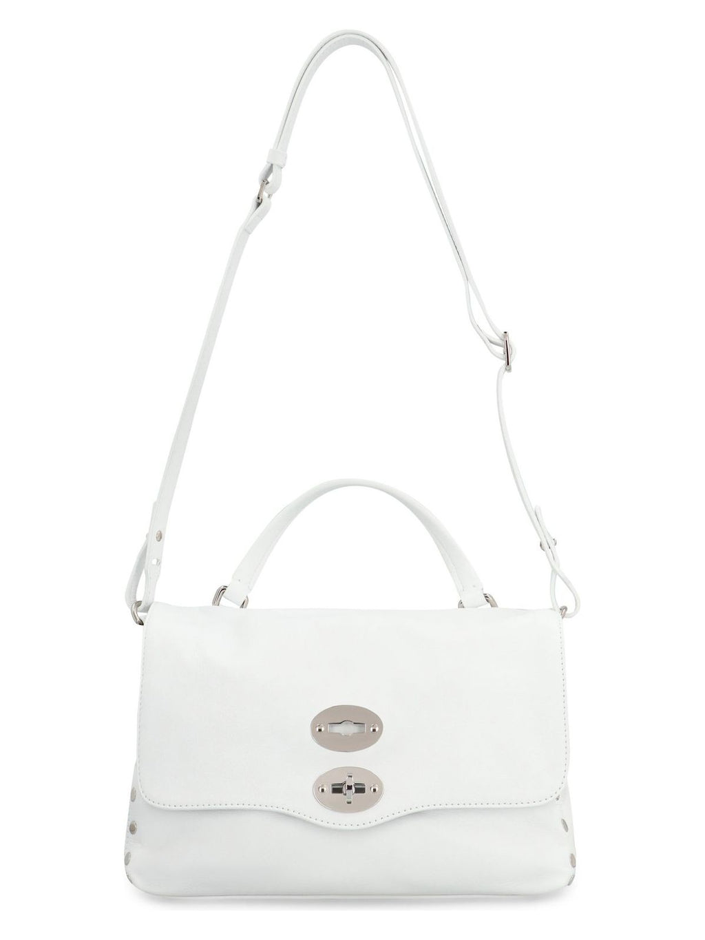 POSTINA S LEATHER HANDBAG