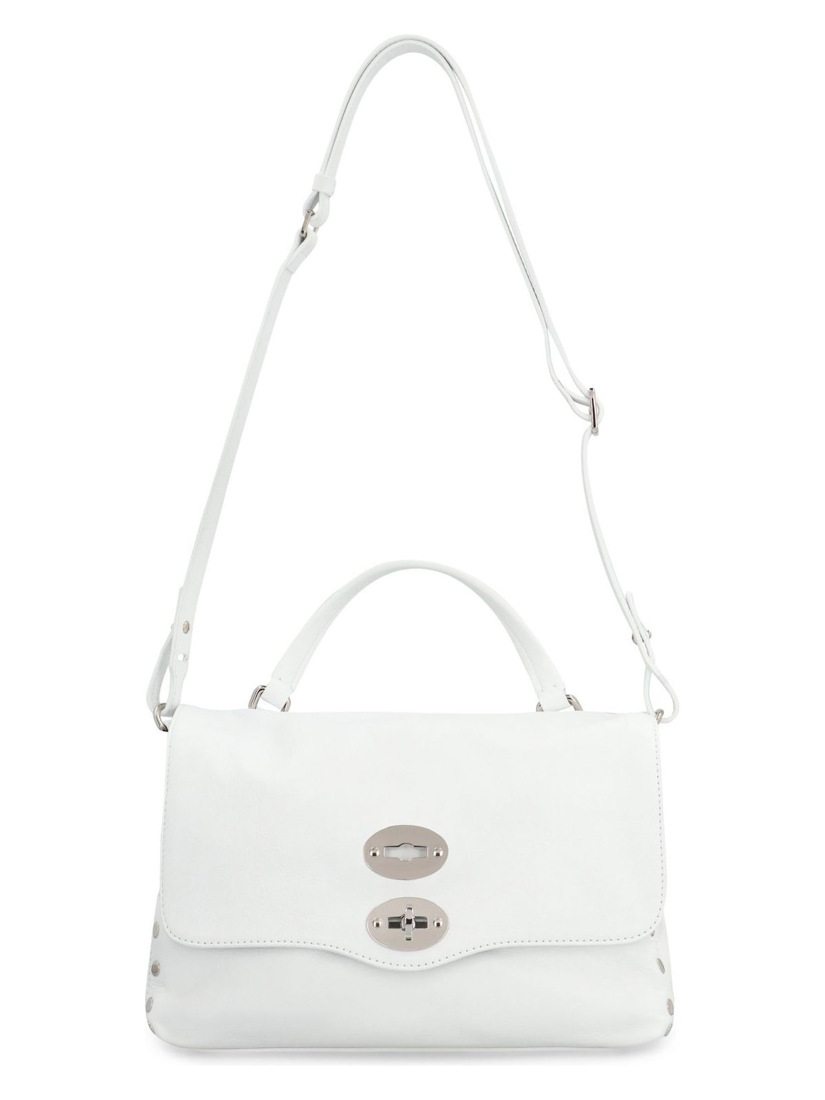 POSTINA S LEATHER HANDBAG