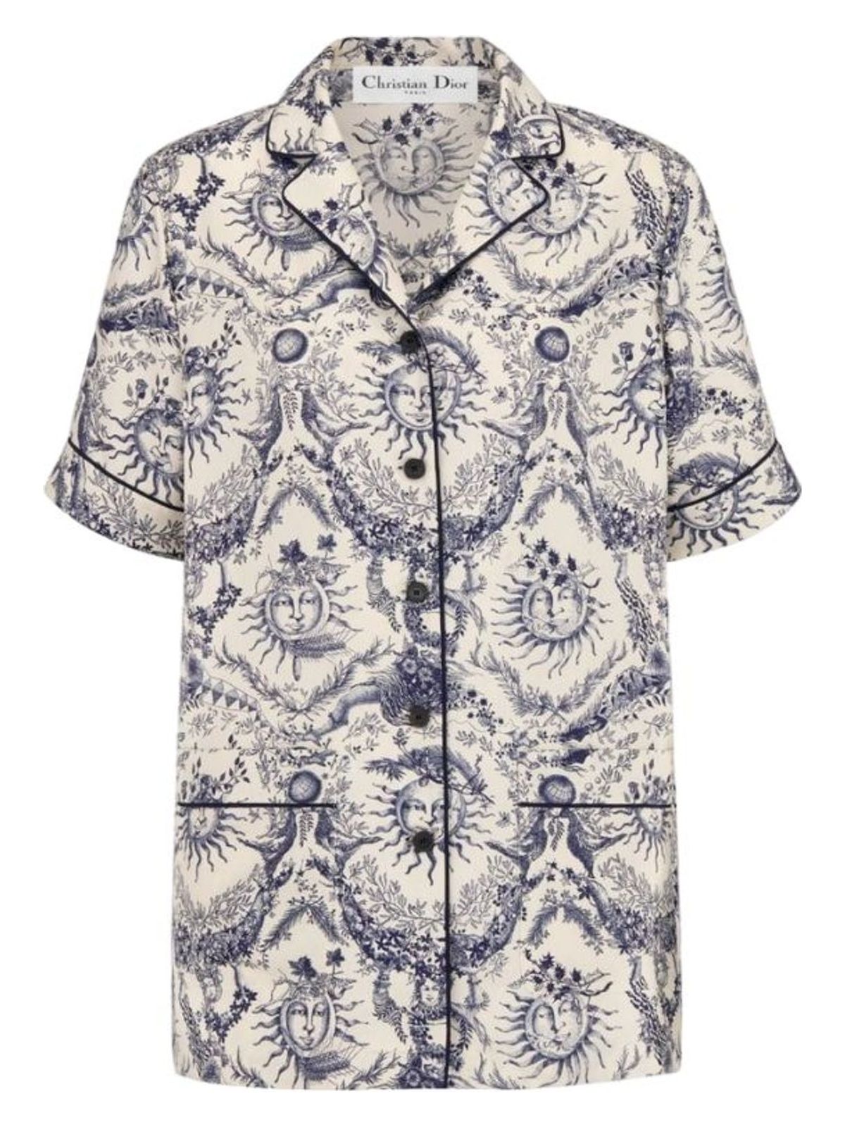 SHORT SLEEVE SHIRT TOILE DE JOUY SOLEIL
