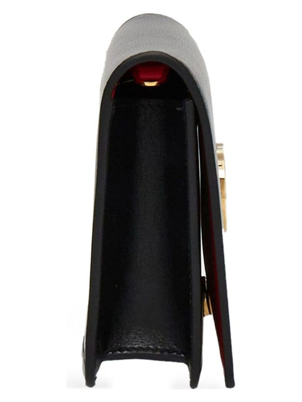 Gancini Leather Wallet On Chain