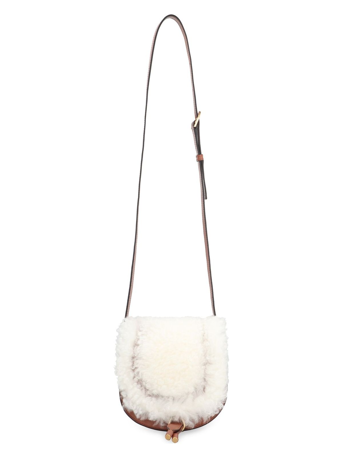 MARCIE LEATHER SADDLE BAG