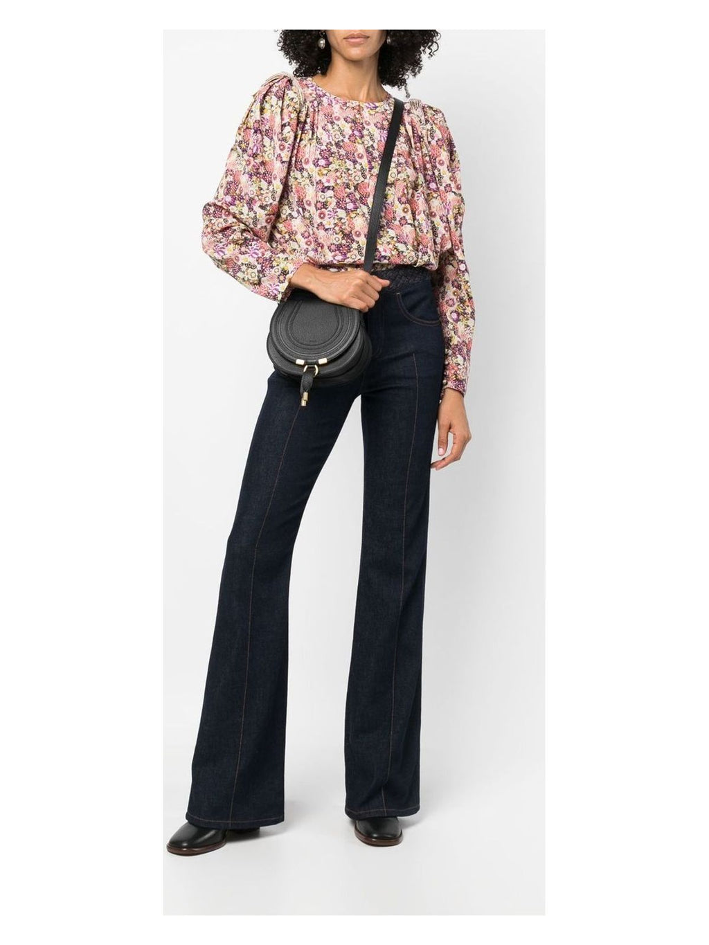 Marcie Small Leather Crossbody Bag