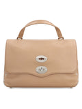 POSTINA S LEATHER HANDBAG