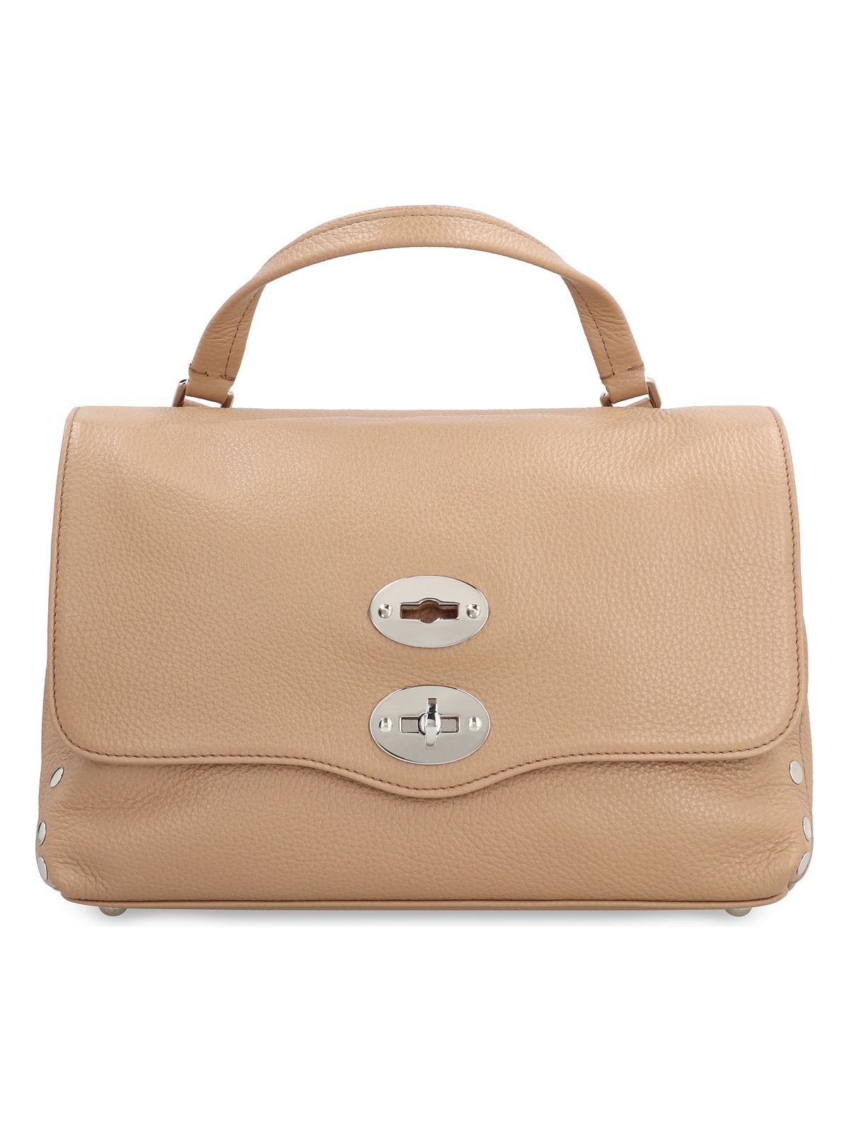 POSTINA S LEATHER HANDBAG