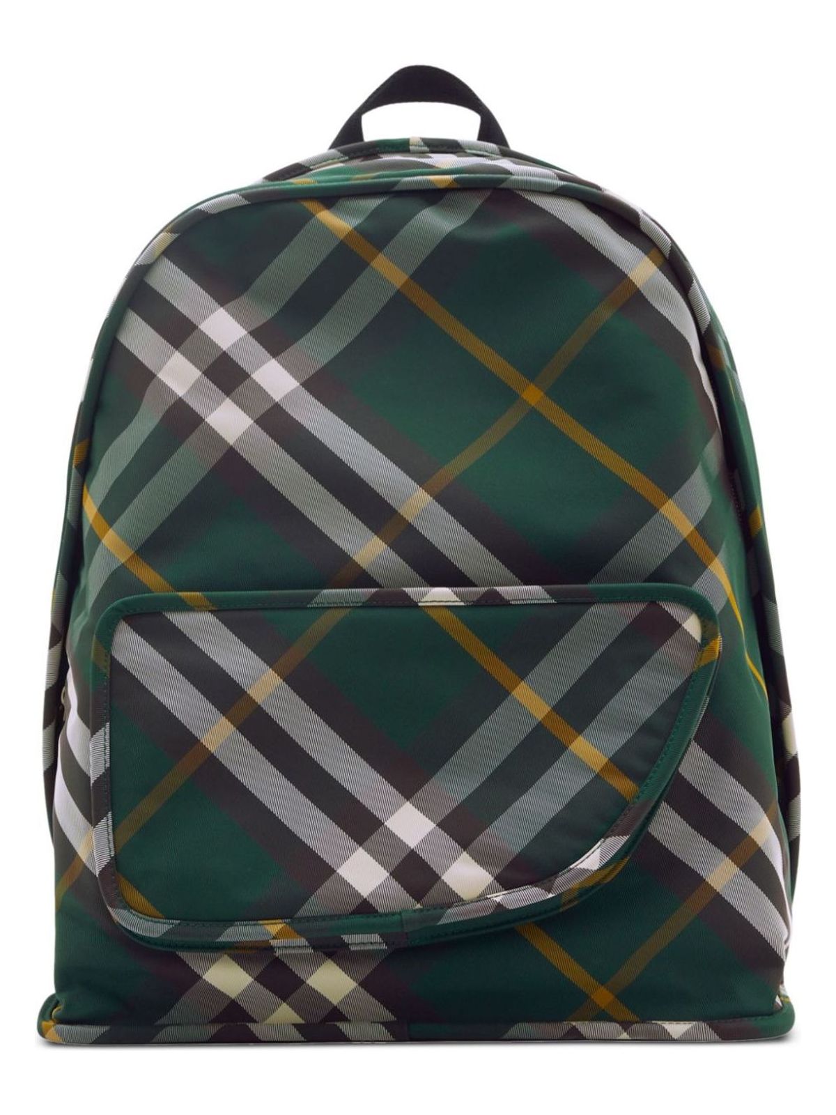 CHECK MOTIF NYLON BACKPACK