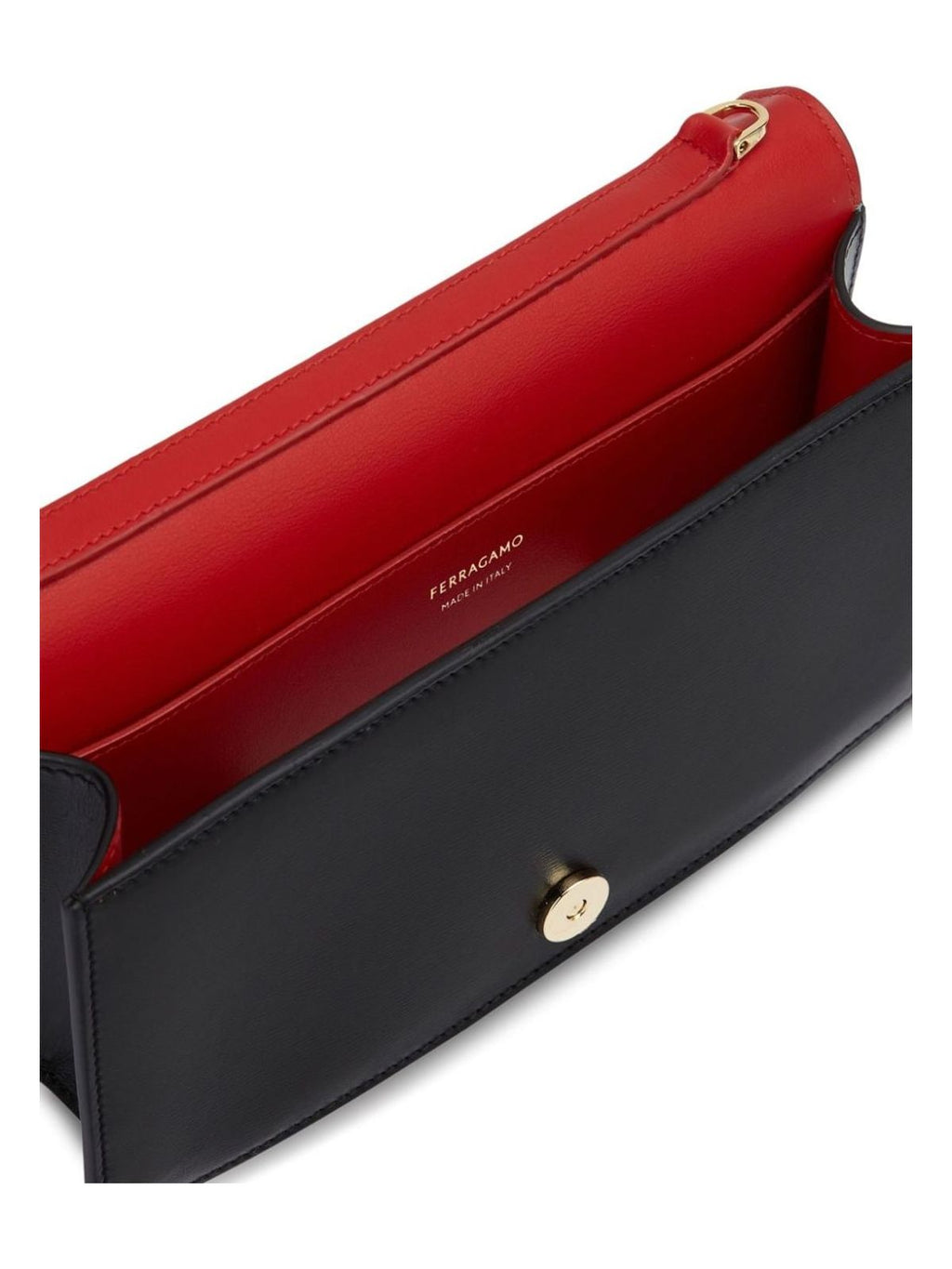 Gancini Leather Wallet On Chain
