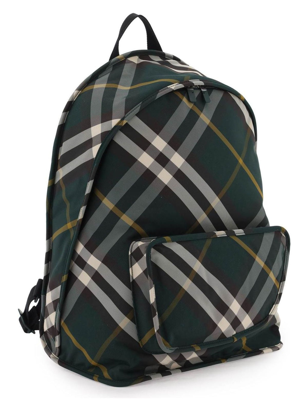 CHECK MOTIF NYLON BACKPACK