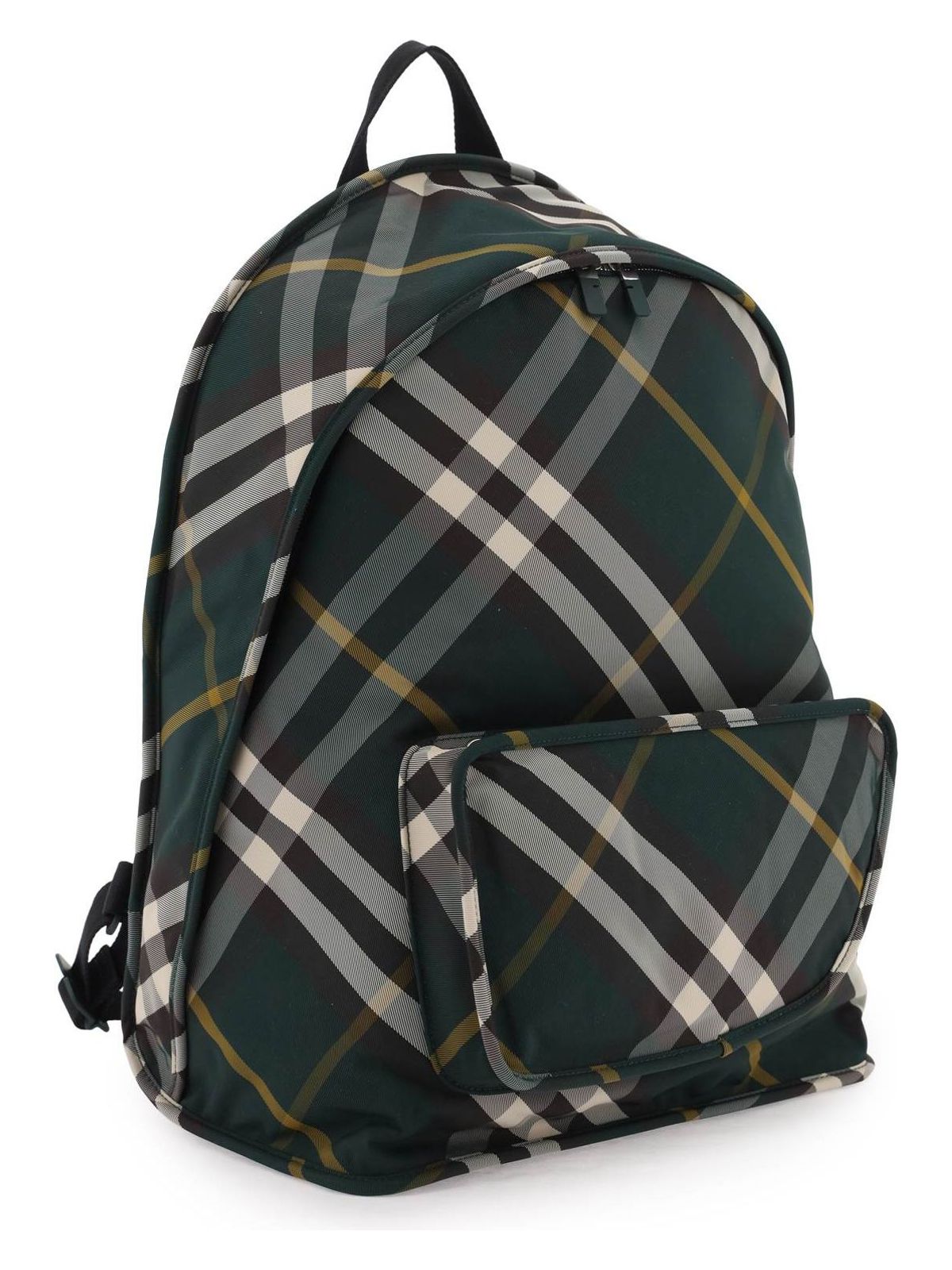 CHECK MOTIF NYLON BACKPACK