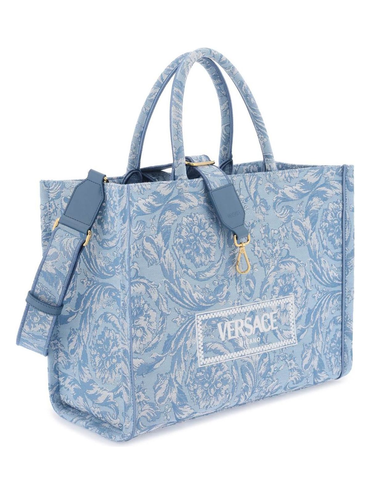 Large Jacquard Shopper Bag