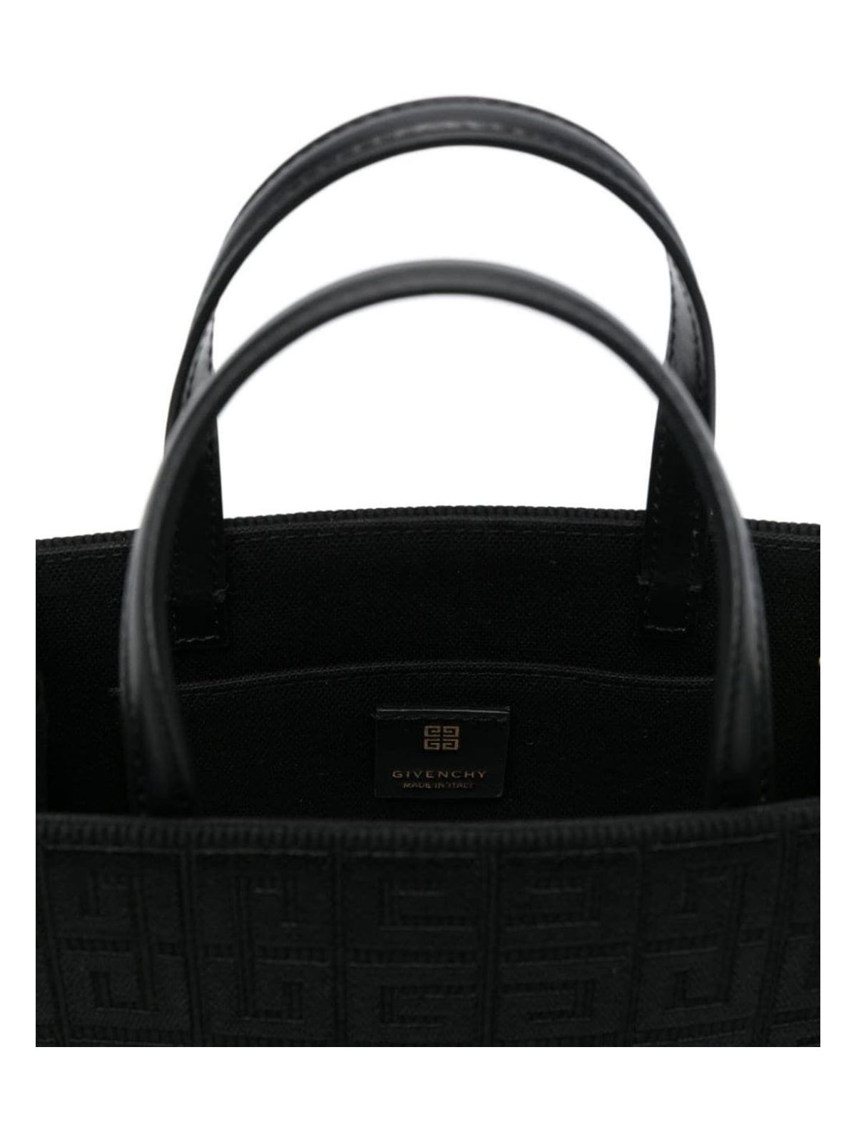 MINI G TOTE BAG IN CANVAS