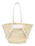 VOYOU MEDIUM RAFIA BASKET BAG