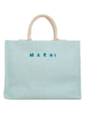 BORSA TOTE GRANDE IN RAFIA NERA