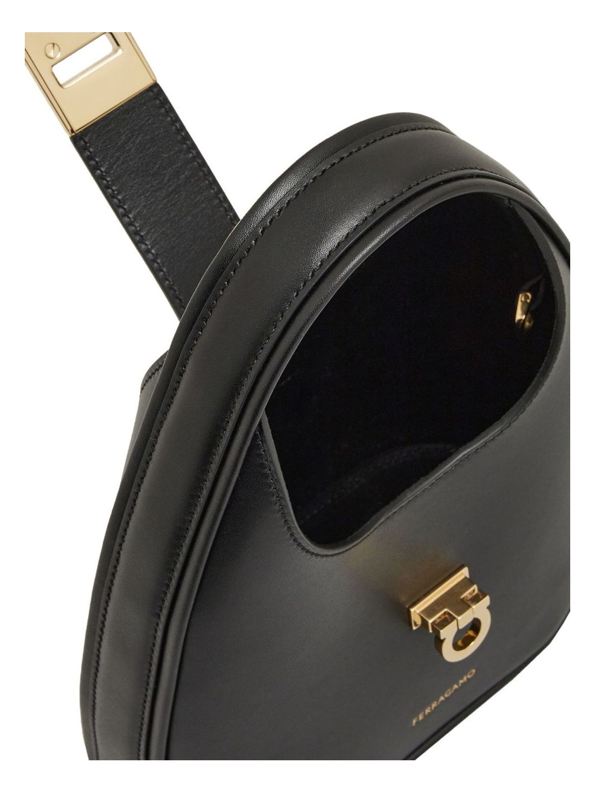 Hobo Mini Leather Handbag