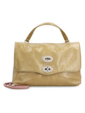 POSTINA S LEATHER HANDBAG