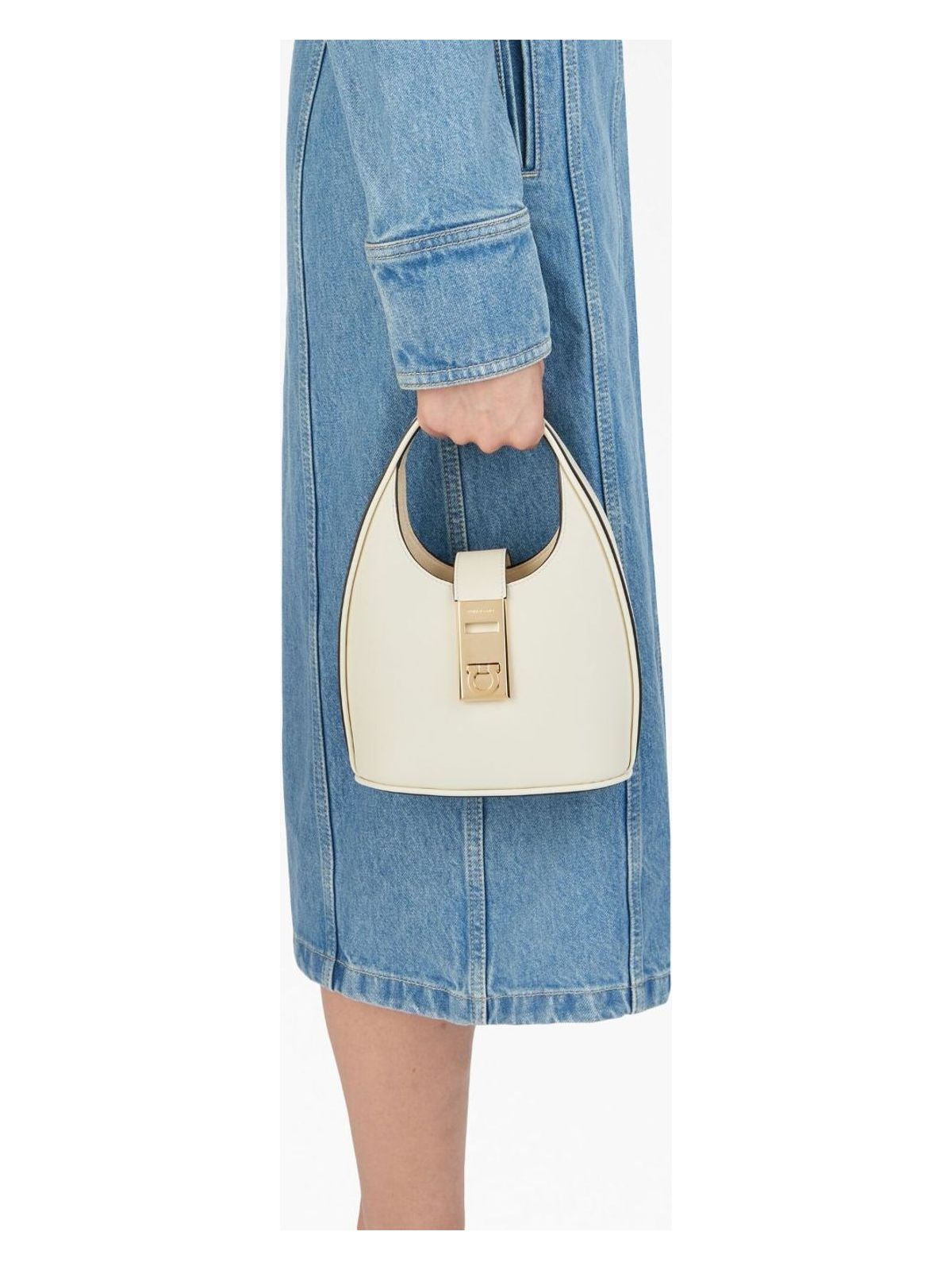 Hobo Mini Leather Handbag