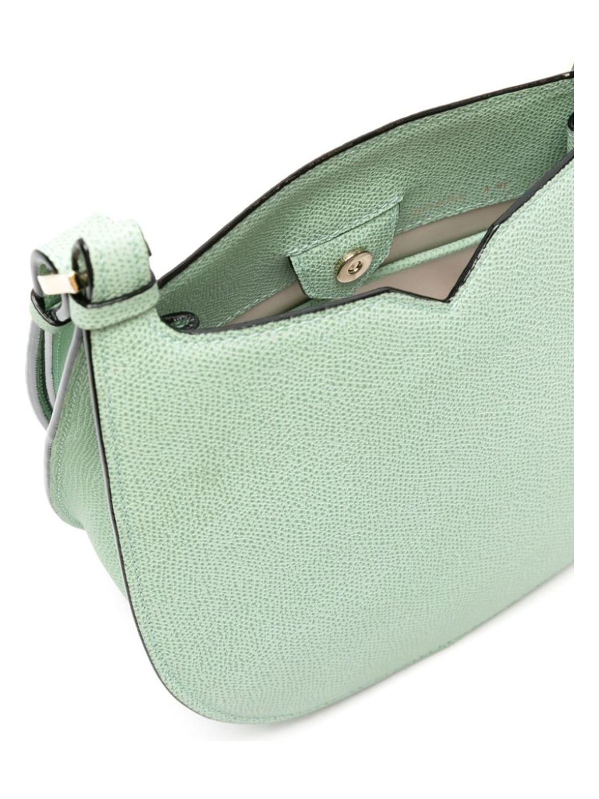 SMALL LEATHER HOBO BAG