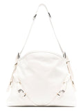 VOYOU MEDIUM LEATHER SHOULDER BAG