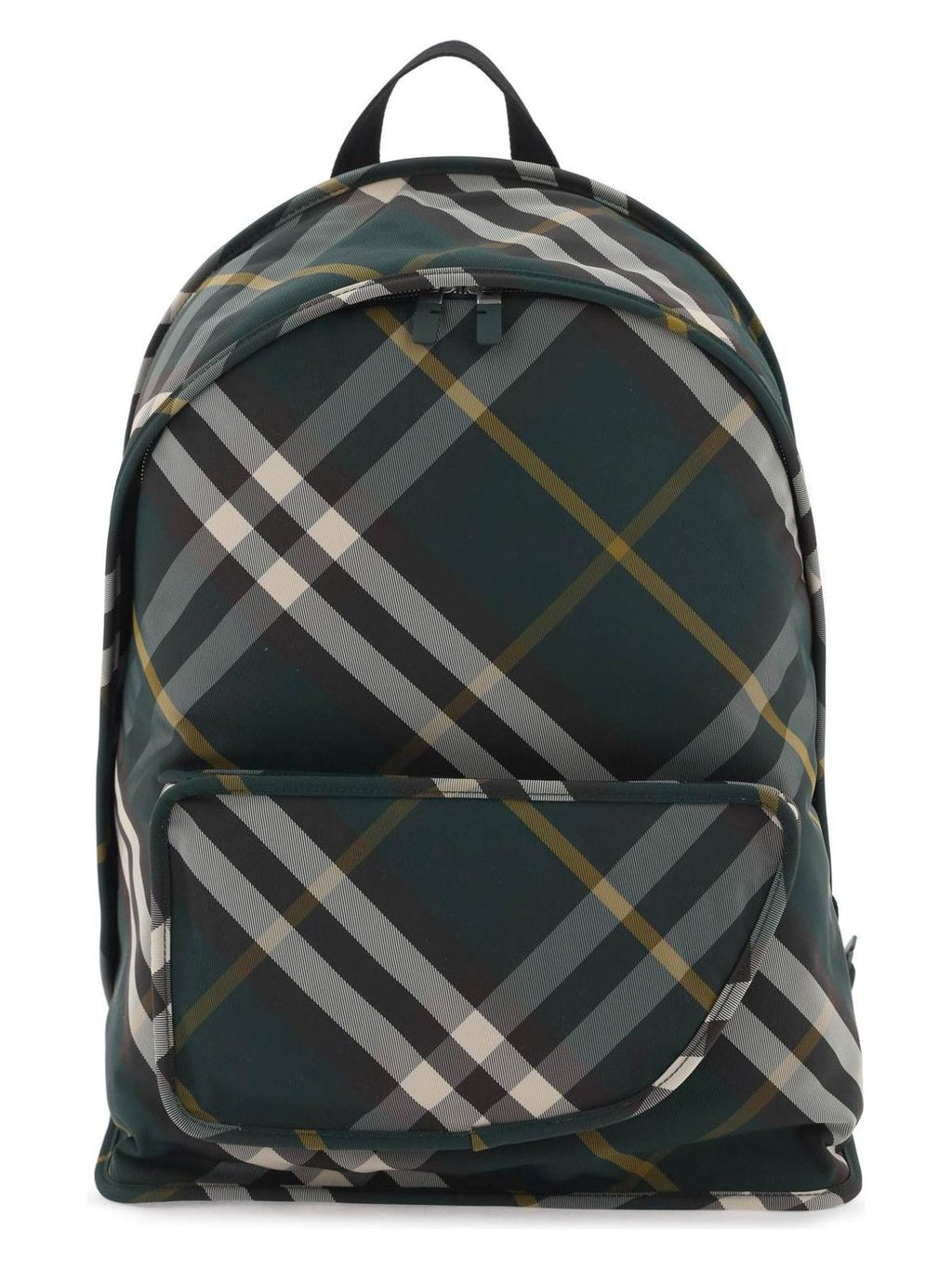 CHECK MOTIF NYLON BACKPACK