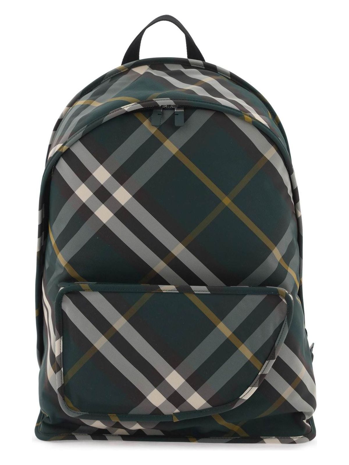 CHECK MOTIF NYLON BACKPACK