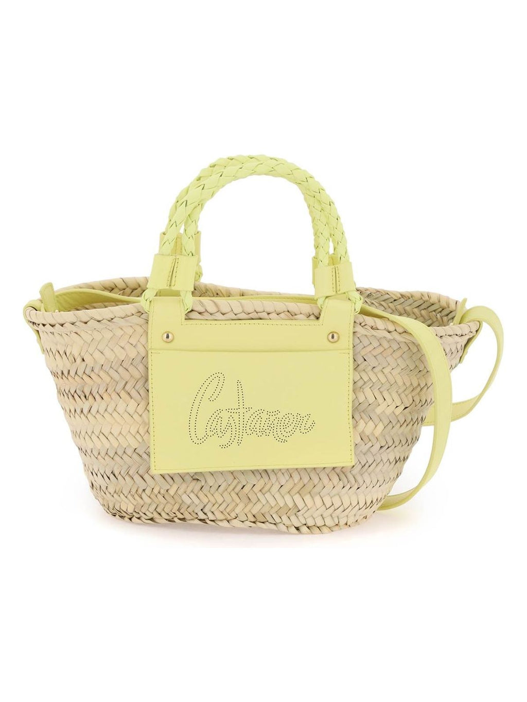 CASTANER RAFFIA BASKET BAG FOR