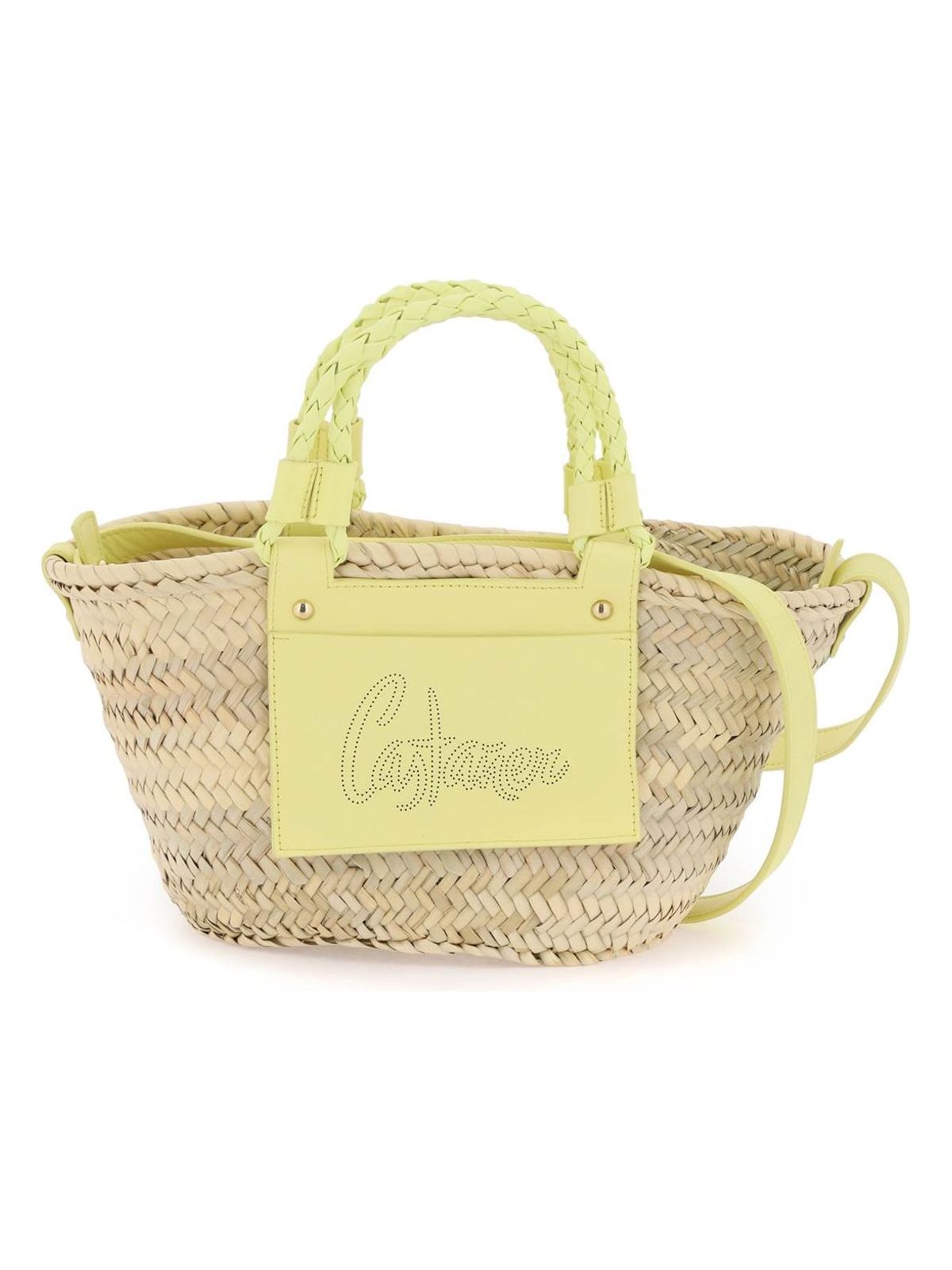 CASTANER RAFFIA BASKET BAG FOR