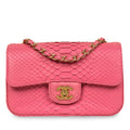 Chanel Classic Flap Bag - Mini Rectangular - Python
