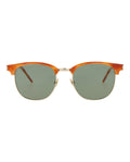 Saint Laurent Round-Frame Acetate Sunglasses Unisex-Adult SL108COMBI-30013279-001