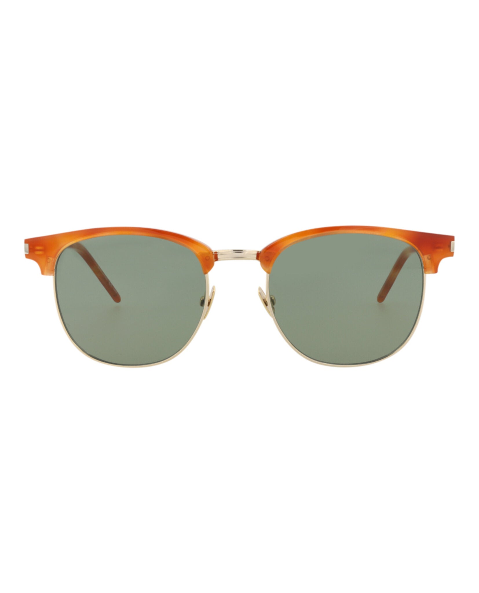 Saint Laurent Round-Frame Acetate Sunglasses Unisex-Adult SL108COMBI-30013279-001