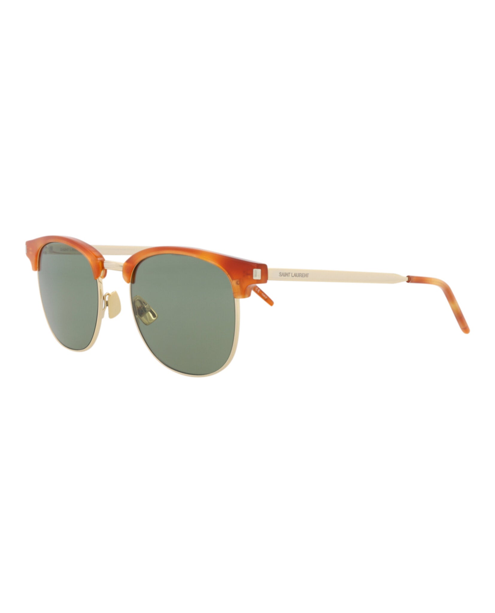 Saint Laurent Round-Frame Acetate Sunglasses Unisex-Adult SL108COMBI-30013279-001