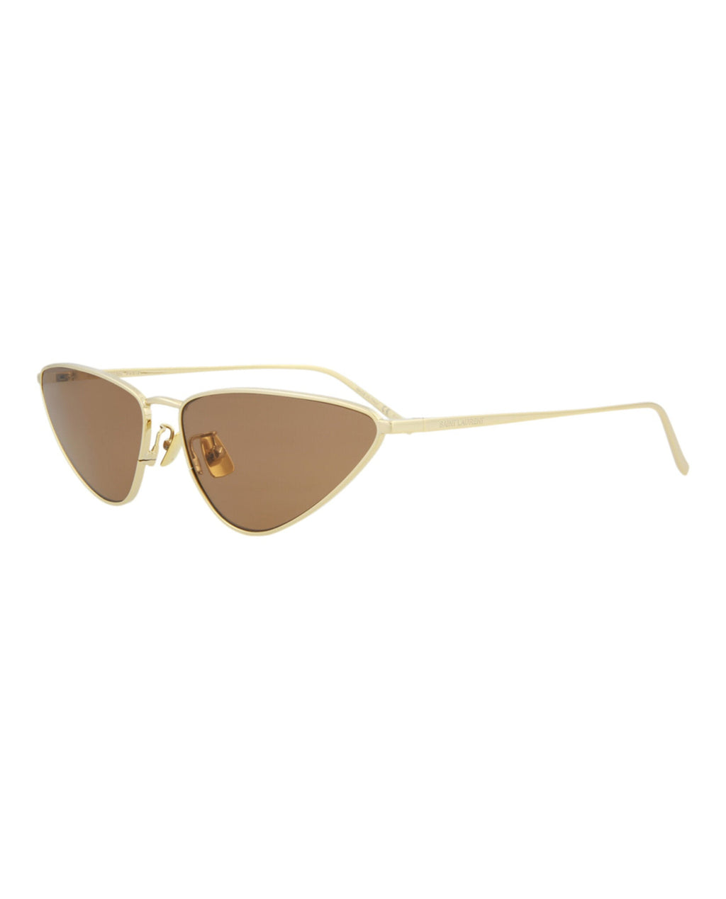 Saint Laurent Cat Eye-Frame Metal Sunglasses Womens SL487-30011583-003