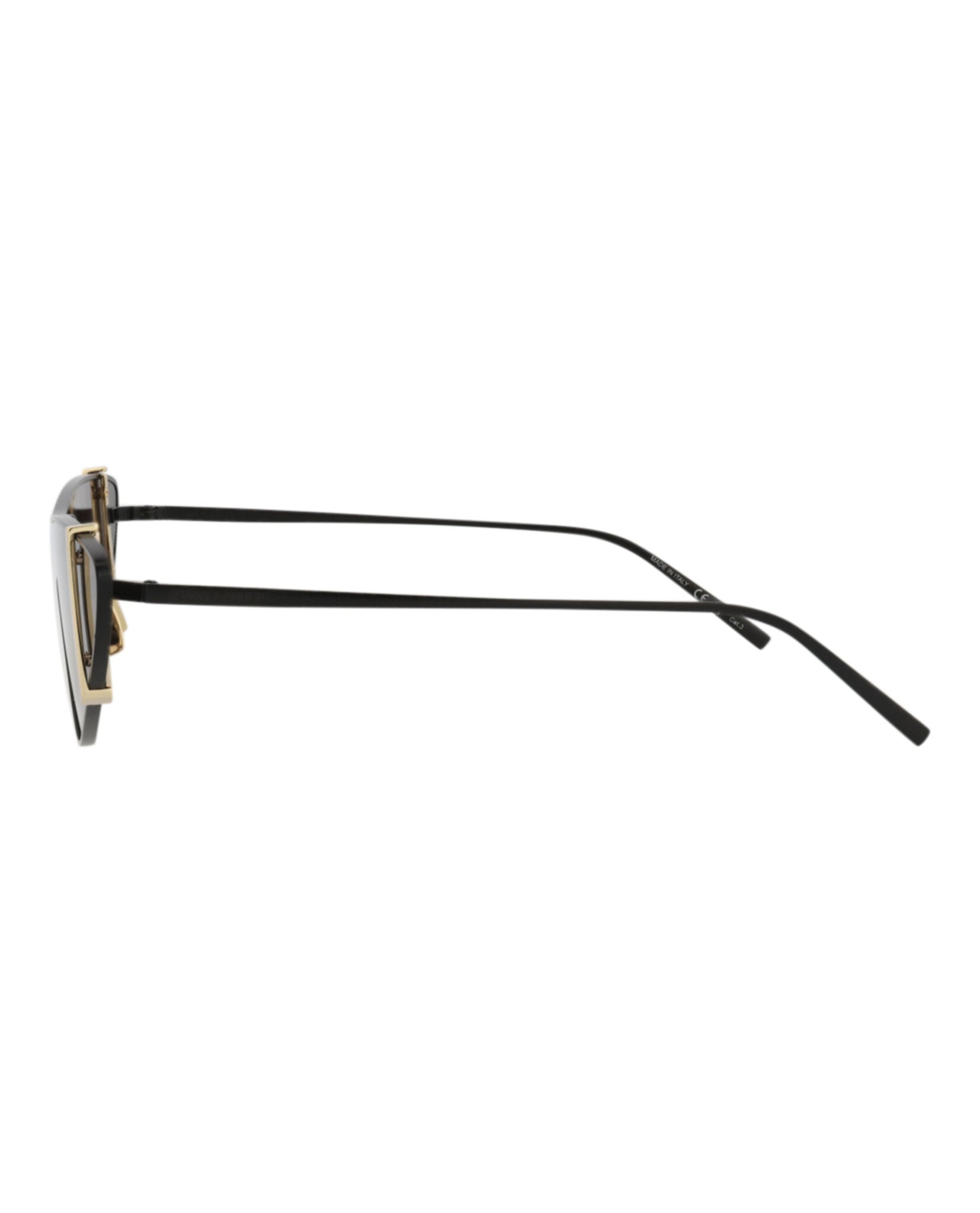 Saint Laurent Cat Eye-Frame Metal Sunglasses Womens SL536-30013534-001
