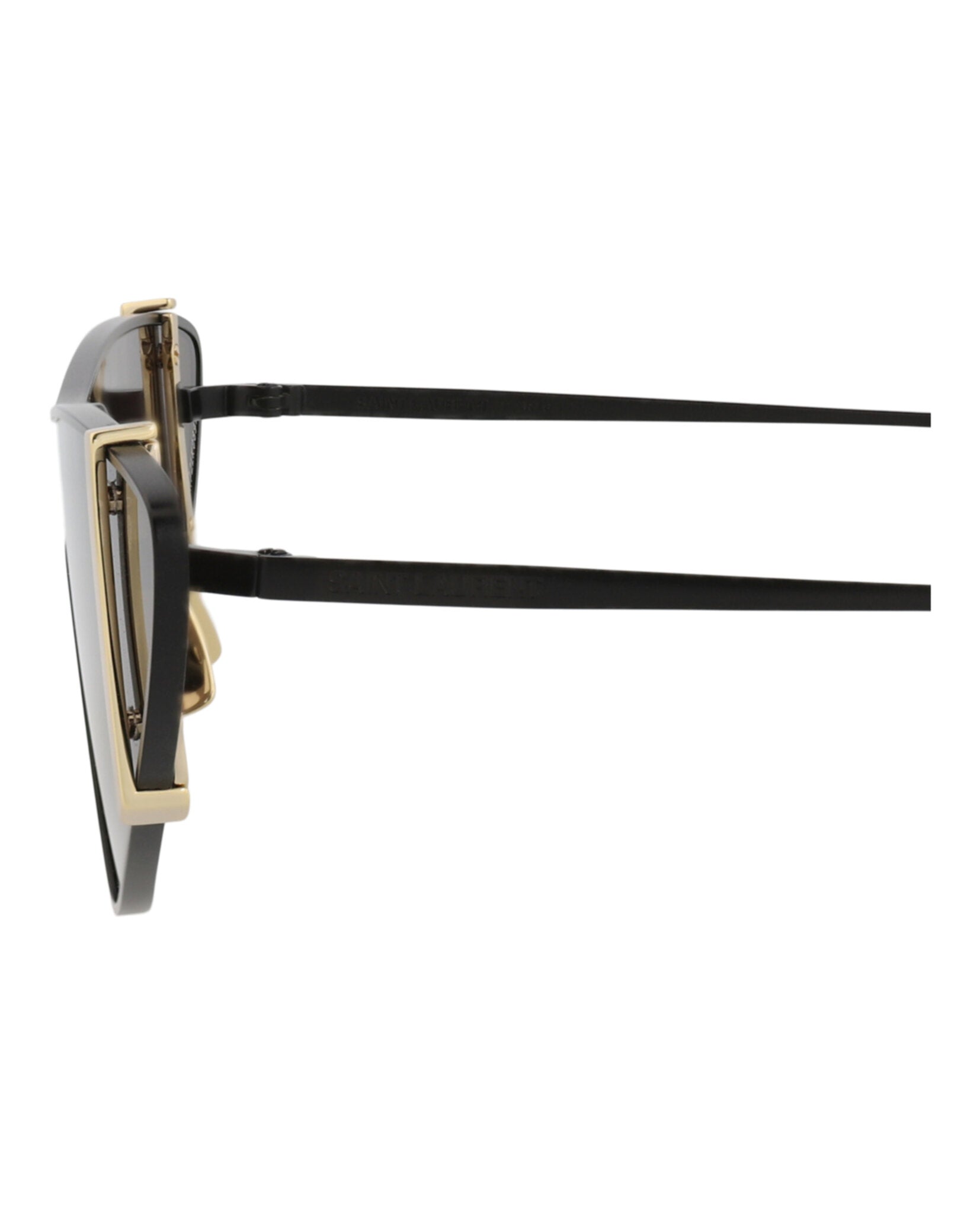 Saint Laurent Cat Eye-Frame Metal Sunglasses Womens SL536-30013534-001