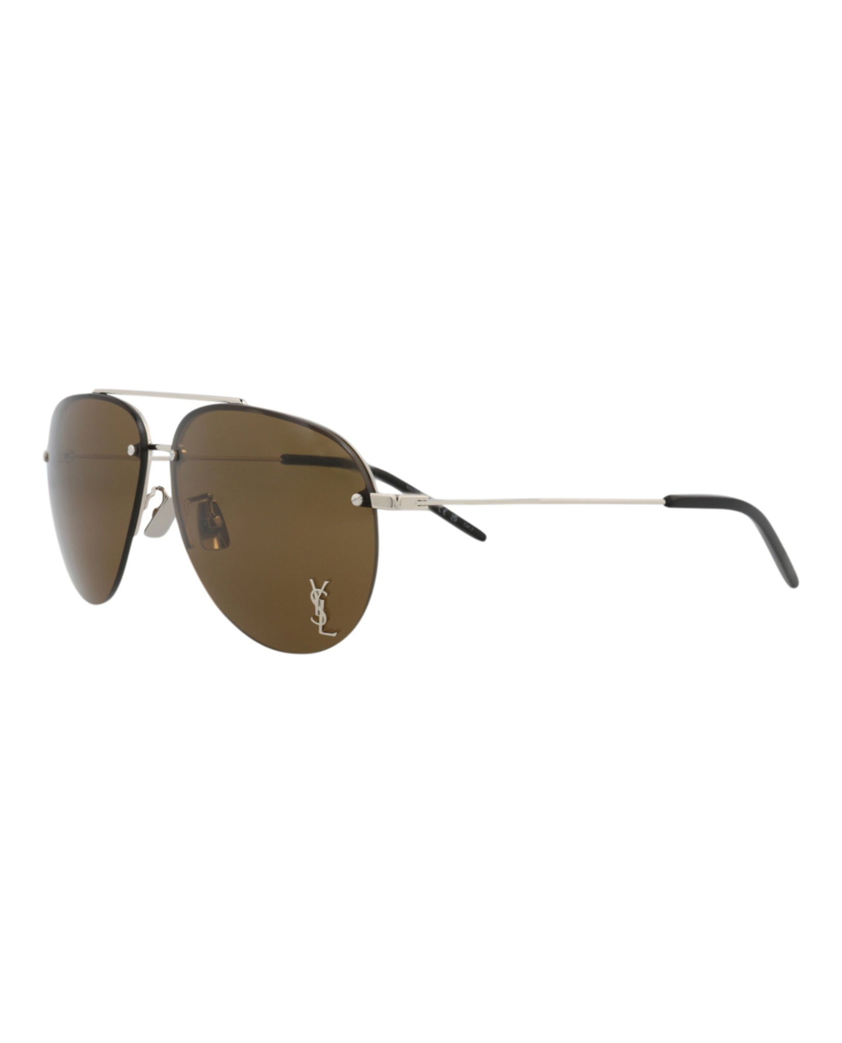 Saint Laurent Aviator-Frame Metal Sunglasses Unisex-Adult CLASSIC11F-30001169-006