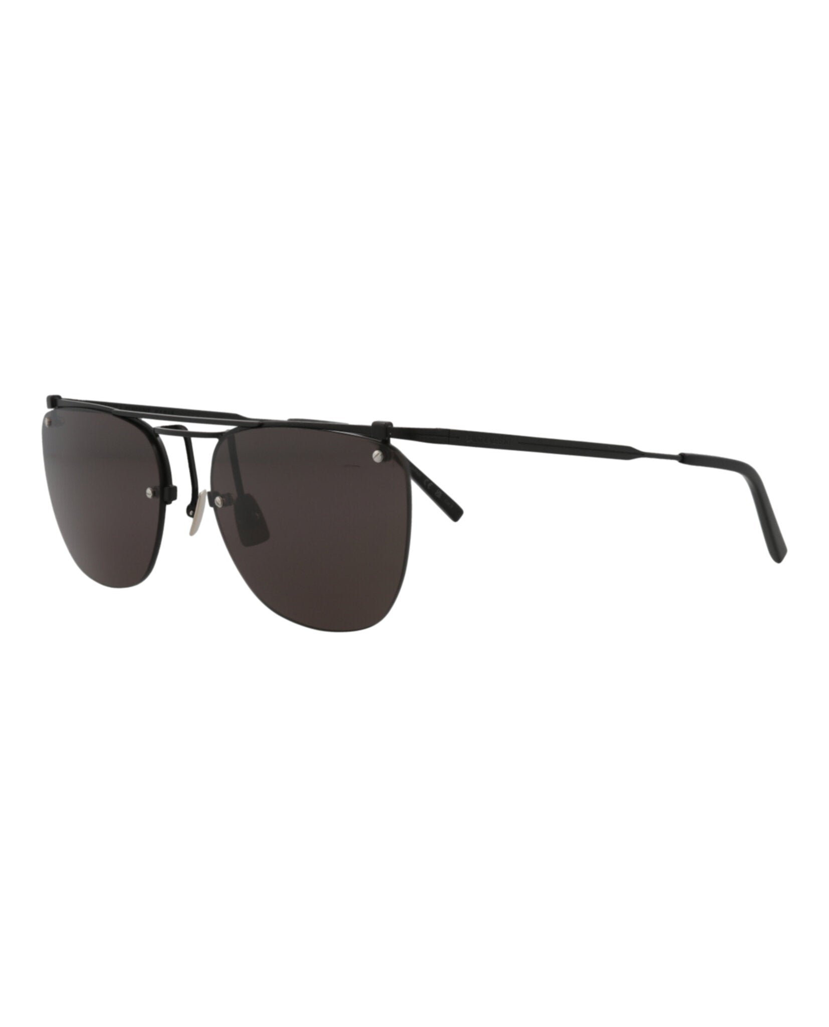 Saint Laurent Aviator-Frame Metal Sunglasses Mens SL600-30014318-001