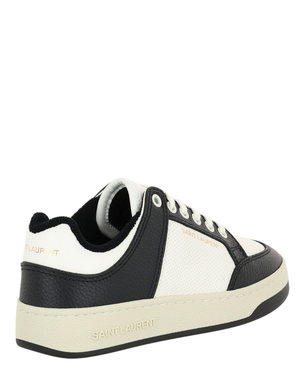 Saint Laurent SL/61 Perforated Leather Sneakers Womens 713602-AAAWR-9063