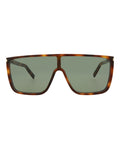 Saint Laurent Shield-Frame Acetate Sunglasses Womens SL364MASKA-30008960-002