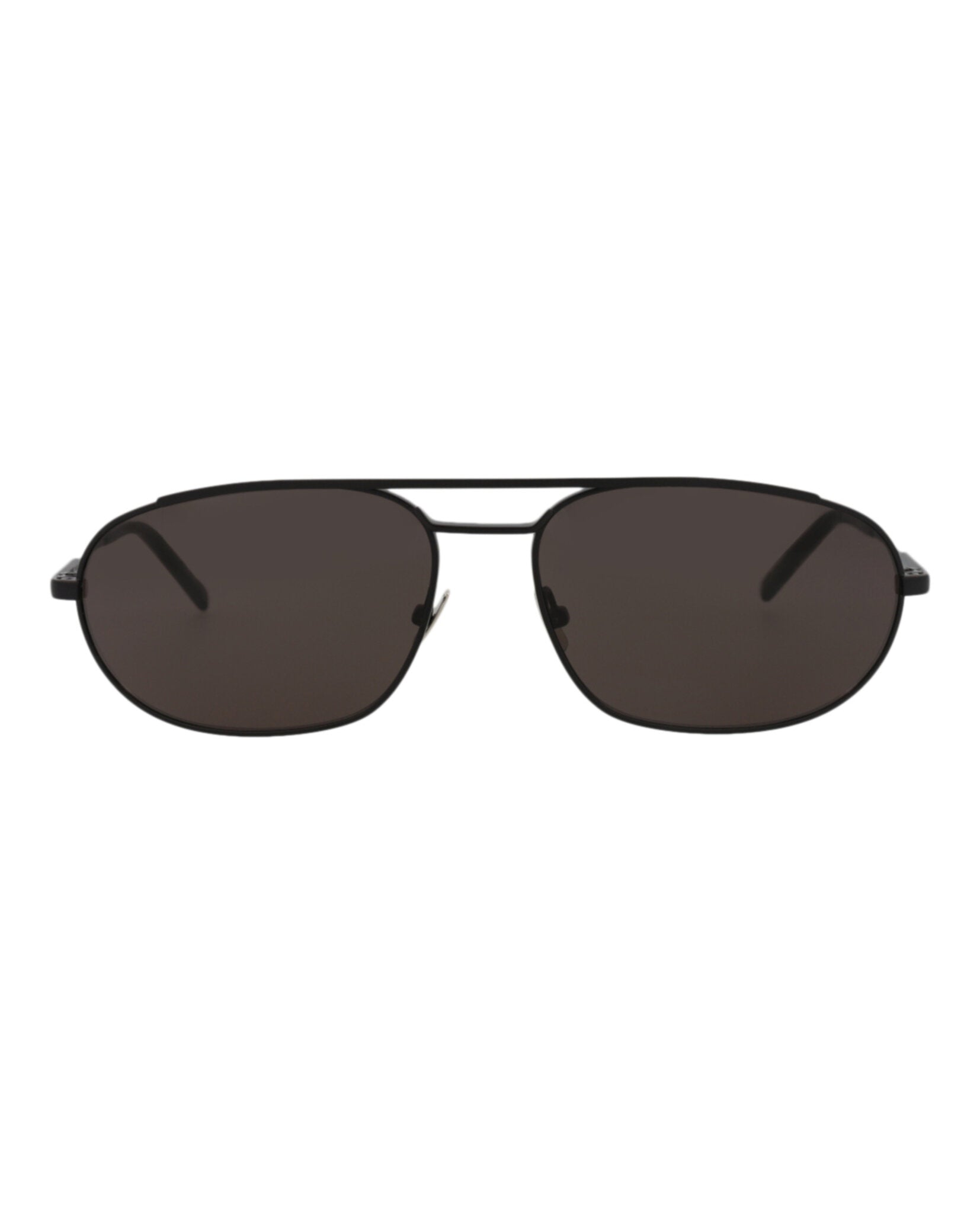 Saint Laurent Round-Frame Metal Sunglasses Mens SL561-30013779-001