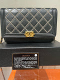 Chanel Wallet on Chain Black Quilted Bag