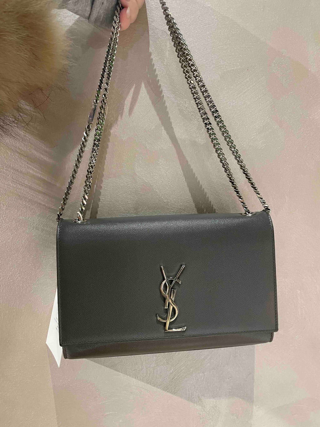 YSL Kate Shoulder Bag Black