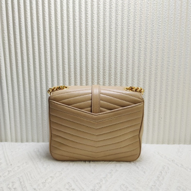 Preloved YSL Envelope Bag Beige Shoulder Bag 12185533