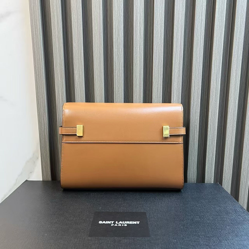 Preloved Saint Laurent Sac De Jour Tan Shoulder Bag