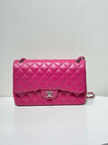 Preloved Chanel CF Flap Jumbo 19series Pink Shoulder Bag