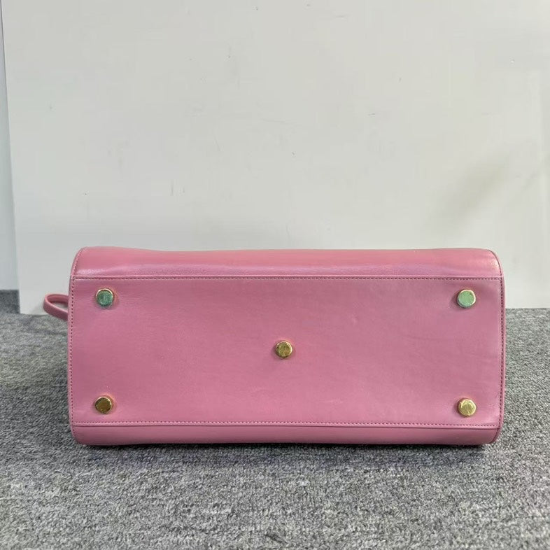 Preloved YSL Saint Laurent Sac De Jour Blush Pink Satchel Bag
