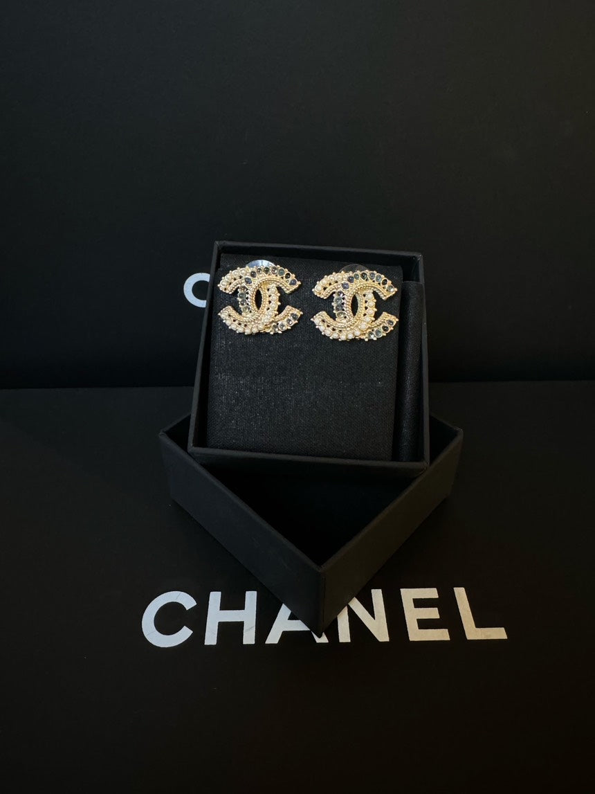 Chanel CC Earrings 2018 Gold Earrings