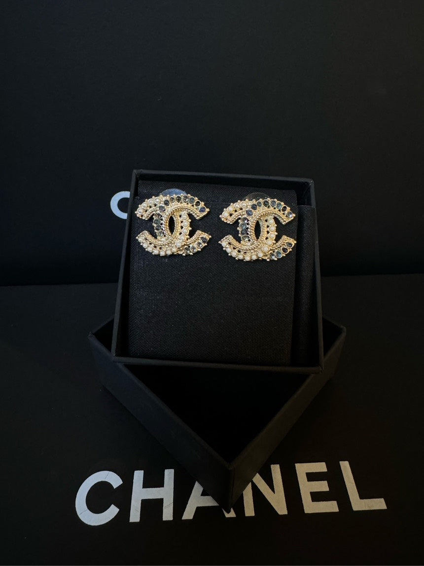 Chanel CC Earrings 2018 Gold Earrings