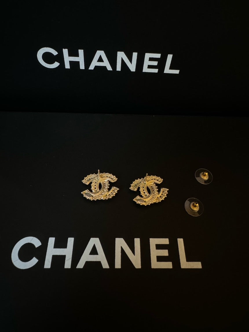 Chanel CC Earrings 2018 Gold Earrings