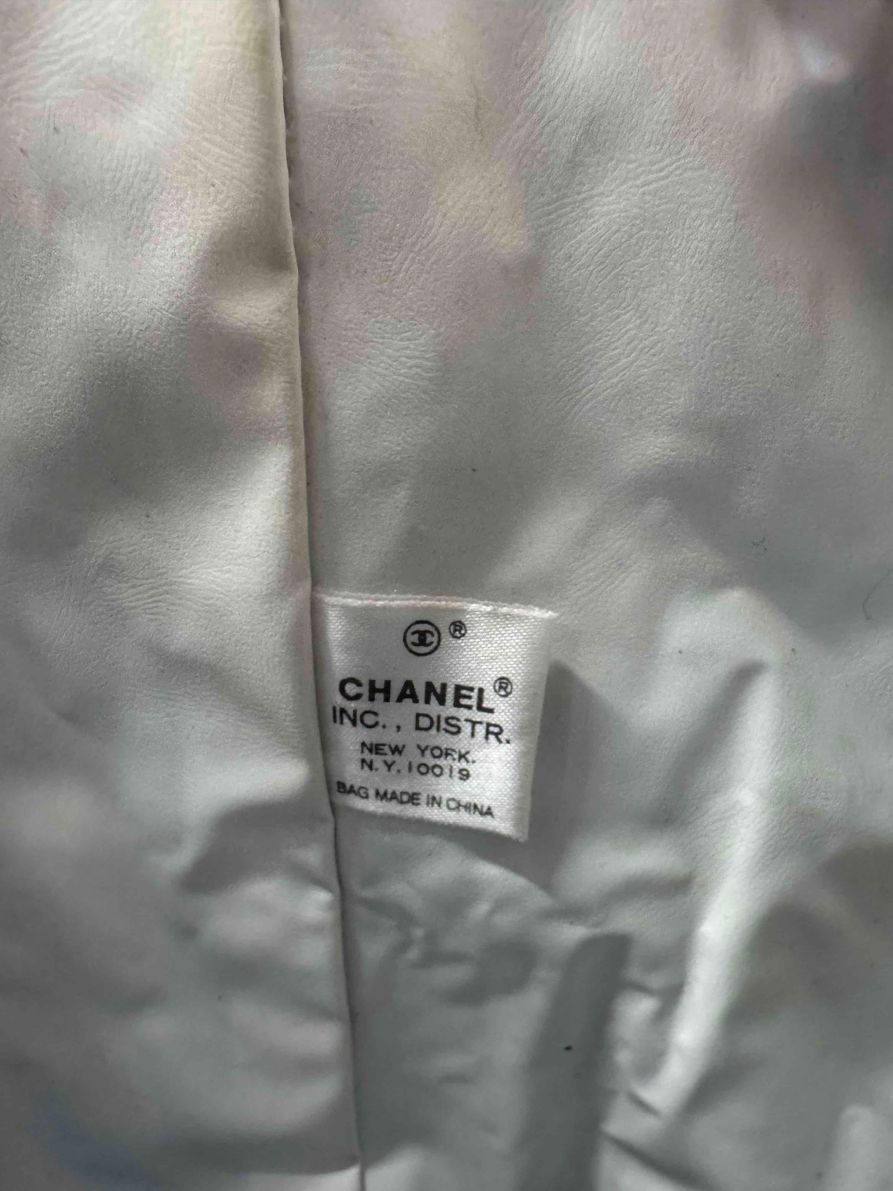 Chanel Soleil Drawstring Bag Black Canvas Bucket Bag